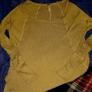 Free People long sleeve top